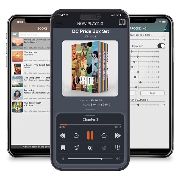 Download fo free audiobook DC Pride Box Set by Various and listen anywhere on your iOS devices in the ListenBook app.
