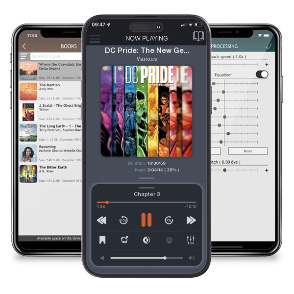 Download fo free audiobook DC Pride: The New Generation by Various and listen anywhere on your iOS devices in the ListenBook app.