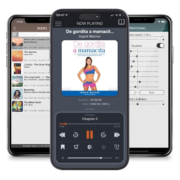 Descargar audiolibro gratis De gordita a mamacita / From FAT to FAB. by Ingrid Macher y escuchar en cualquier lugar en sus dispositivos iOS en la aplicación ListenBook.