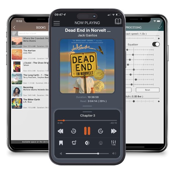 Download fo free audiobook Dead End in Norvelt (Norvelt, #1) by Jack Gantos and listen anywhere on your iOS devices in the ListenBook app.