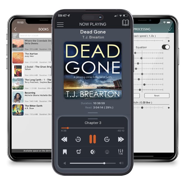 Download fo free audiobook Dead Gone by T.J. Brearton and listen anywhere on your iOS devices in the ListenBook app.