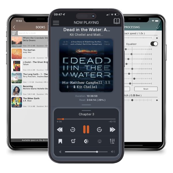 Download fo free audiobook Dead in the Water: A True Story of Hijacking, Murder, and a... by Kit Chellel and Matthew Campbell and listen anywhere on your iOS devices in the ListenBook app.