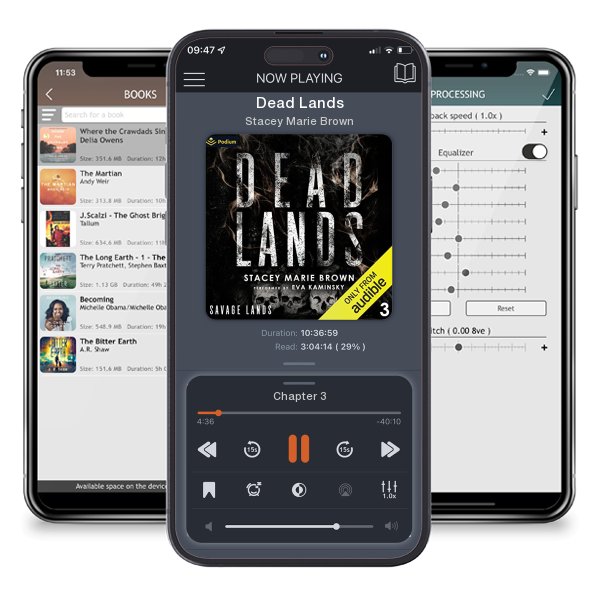 Download fo free audiobook Dead Lands by Stacey Marie Brown and listen anywhere on your iOS devices in the ListenBook app.