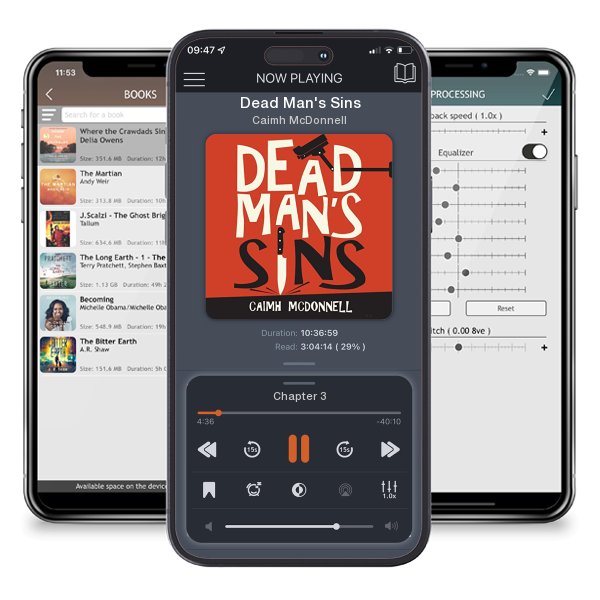 Download fo free audiobook Dead Man's Sins by Caimh McDonnell and listen anywhere on your iOS devices in the ListenBook app.
