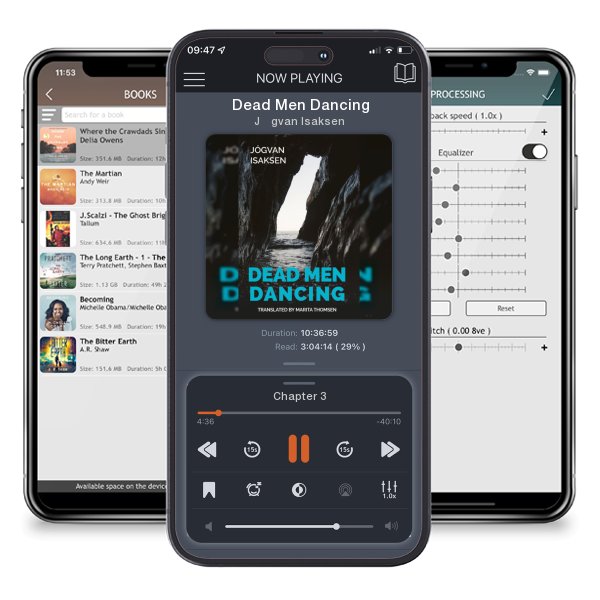 Download fo free audiobook Dead Men Dancing by Jógvan Isaksen and listen anywhere on your iOS devices in the ListenBook app.