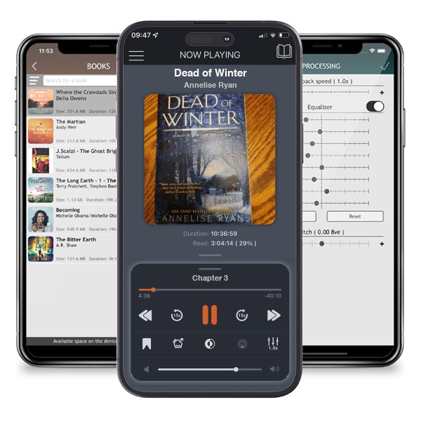 Download fo free audiobook Dead of Winter by Annelise Ryan and listen anywhere on your iOS devices in the ListenBook app.