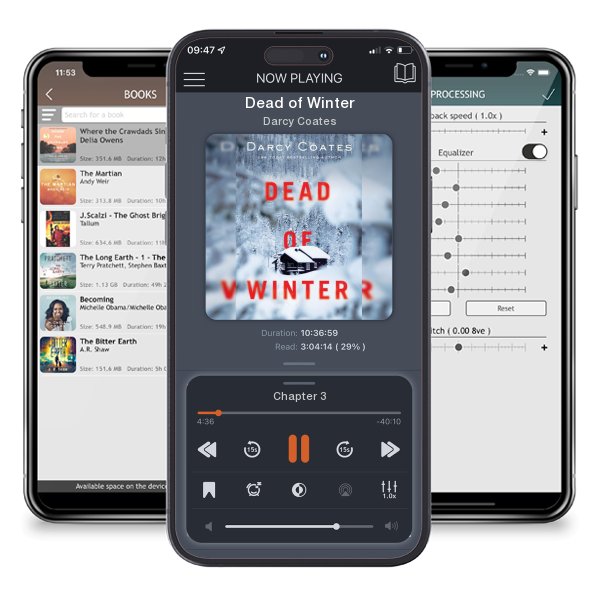 Download fo free audiobook Dead of Winter by Darcy Coates and listen anywhere on your iOS devices in the ListenBook app.