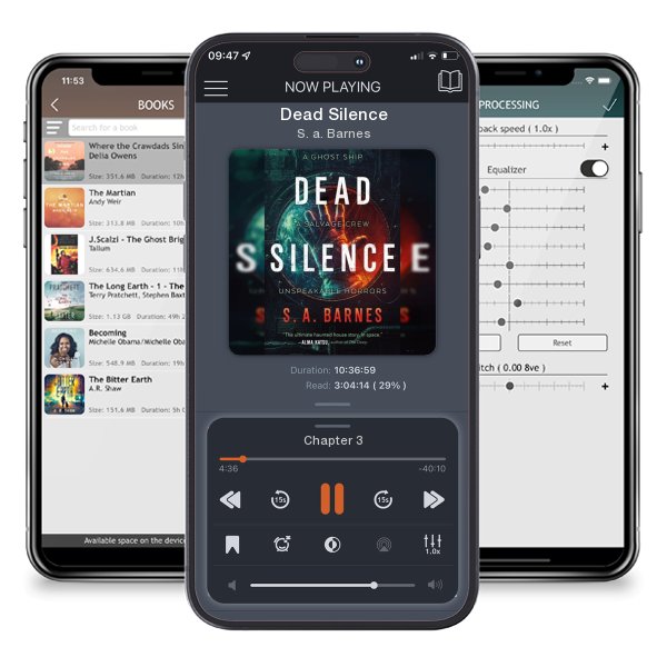 Download fo free audiobook Dead Silence by S. a. Barnes and listen anywhere on your iOS devices in the ListenBook app.