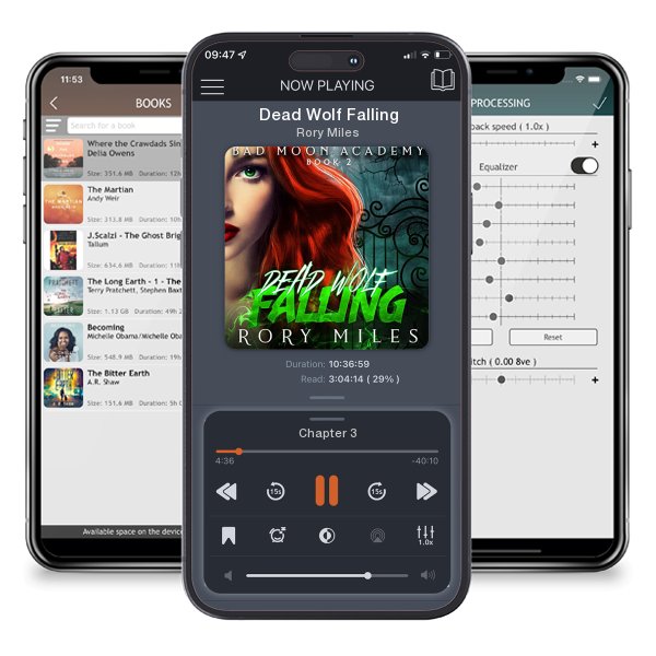 Download fo free audiobook Dead Wolf Falling by Rory Miles and listen anywhere on your iOS devices in the ListenBook app.