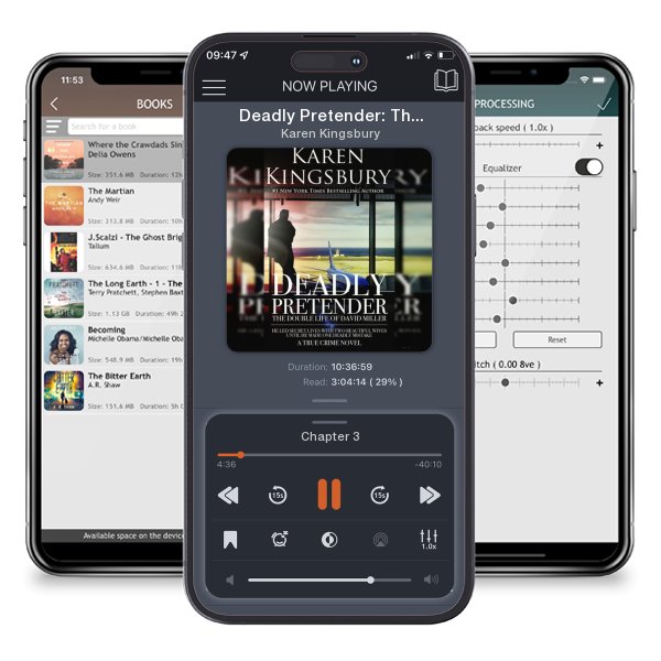 Download fo free audiobook Deadly Pretender: The Double Life of David Miller by Karen Kingsbury and listen anywhere on your iOS devices in the ListenBook app.
