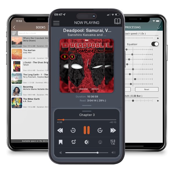 Download fo free audiobook Deadpool: Samurai, Vol. 1 by Sanshiro Kasama and Hikaru Uesugi and listen anywhere on your iOS devices in the ListenBook app.