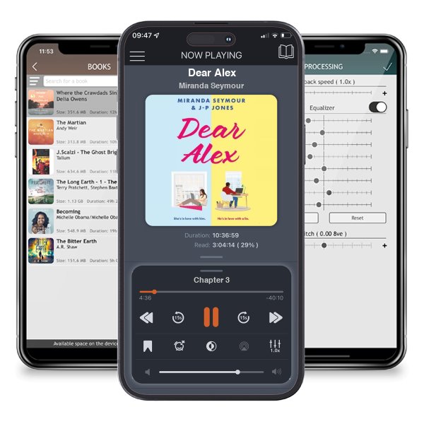 Download fo free audiobook Dear Alex by Miranda Seymour and listen anywhere on your iOS devices in the ListenBook app.