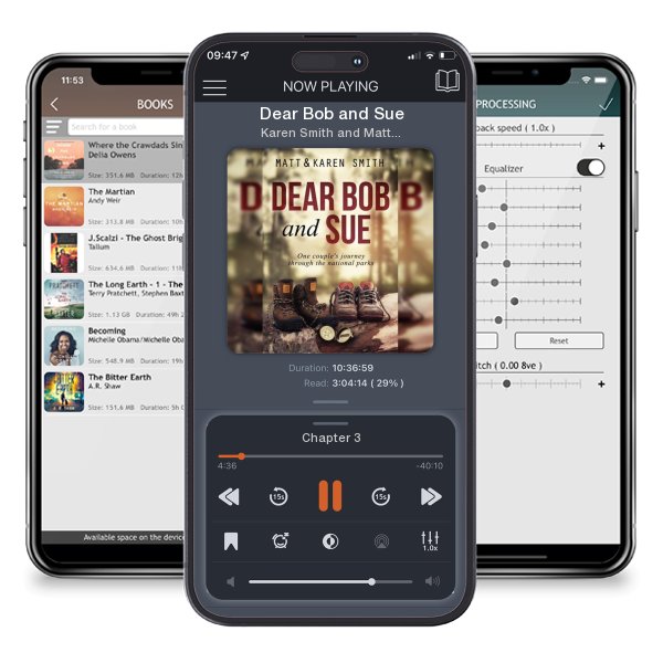 Download fo free audiobook Dear Bob and Sue by Karen Smith and Matt Smith and listen anywhere on your iOS devices in the ListenBook app.