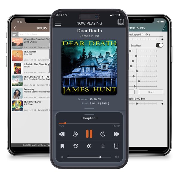 Download fo free audiobook Dear Death by James Hunt and listen anywhere on your iOS devices in the ListenBook app.