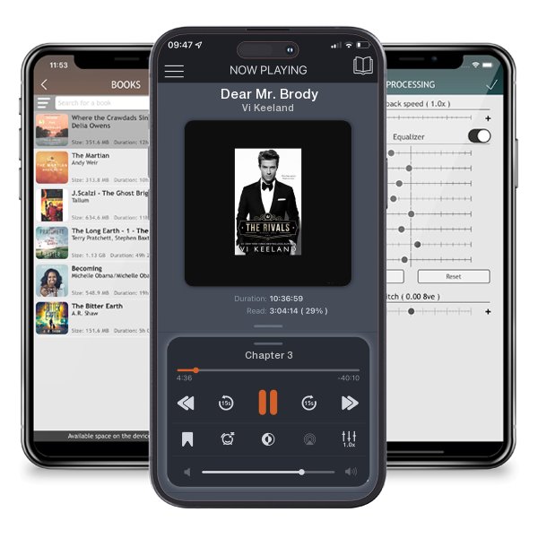 Download fo free audiobook Dear Mr. Brody by Vi Keeland and listen anywhere on your iOS devices in the ListenBook app.