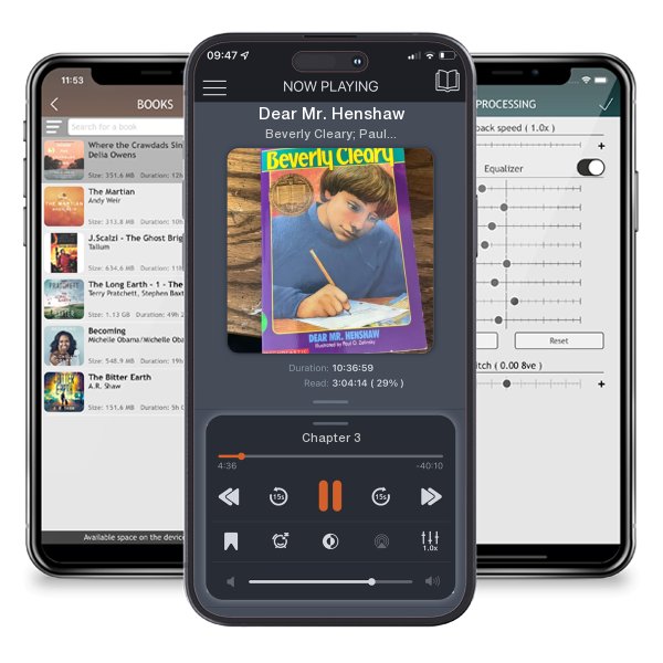 Download fo free audiobook Dear Mr. Henshaw by Beverly Cleary; Paul O. Zelinsky and listen anywhere on your iOS devices in the ListenBook app.