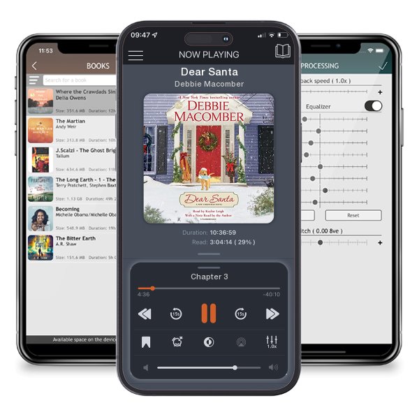 Download fo free audiobook Dear Santa by Debbie Macomber and listen anywhere on your iOS devices in the ListenBook app.