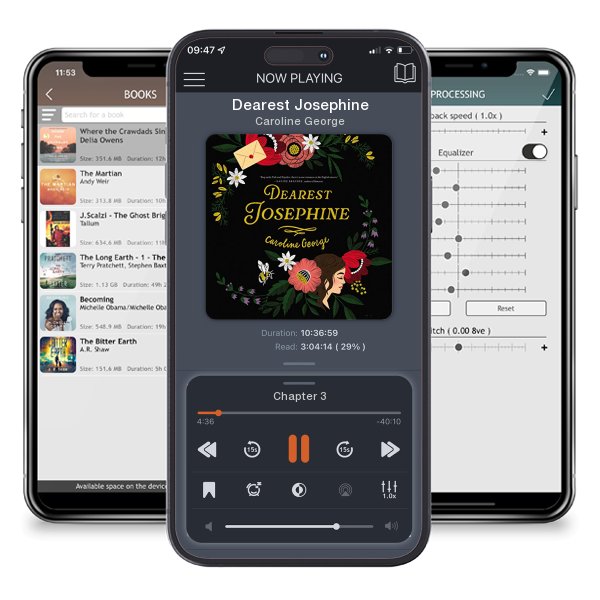 Download fo free audiobook Dearest Josephine by Caroline George and listen anywhere on your iOS devices in the ListenBook app.