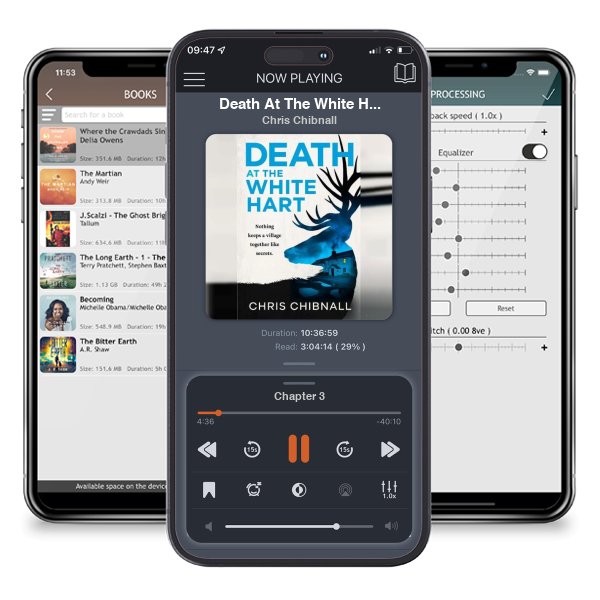 Download fo free audiobook Death At The White Hart by Chris Chibnall and listen anywhere on your iOS devices in the ListenBook app.