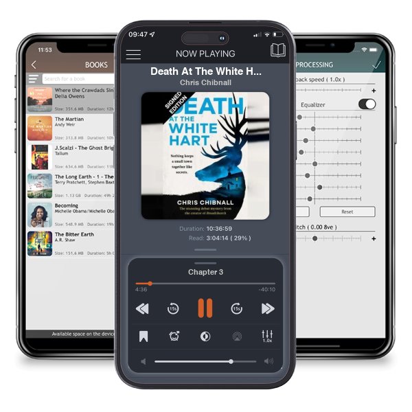 Download fo free audiobook Death At The White Hart: Signed Edition by Chris Chibnall and listen anywhere on your iOS devices in the ListenBook app.