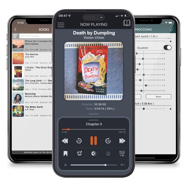 Download fo free audiobook Death by Dumpling by Vivien Chien and listen anywhere on your iOS devices in the ListenBook app.