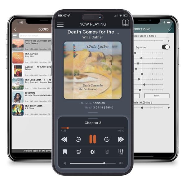 Download fo free audiobook Death Comes for the Archbishop by Willa Cather and listen anywhere on your iOS devices in the ListenBook app.