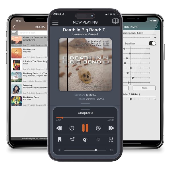Download fo free audiobook Death In Big Bend: True Stories of Death & Rescue in the Big Bend National Park by Laurence Parent and listen anywhere on your iOS devices in the ListenBook app.