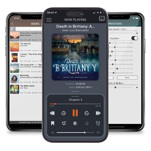 Download fo free audiobook Death in Brittany: A Mystery by Jean-Luc Bannalec and listen anywhere on your iOS devices in the ListenBook app.