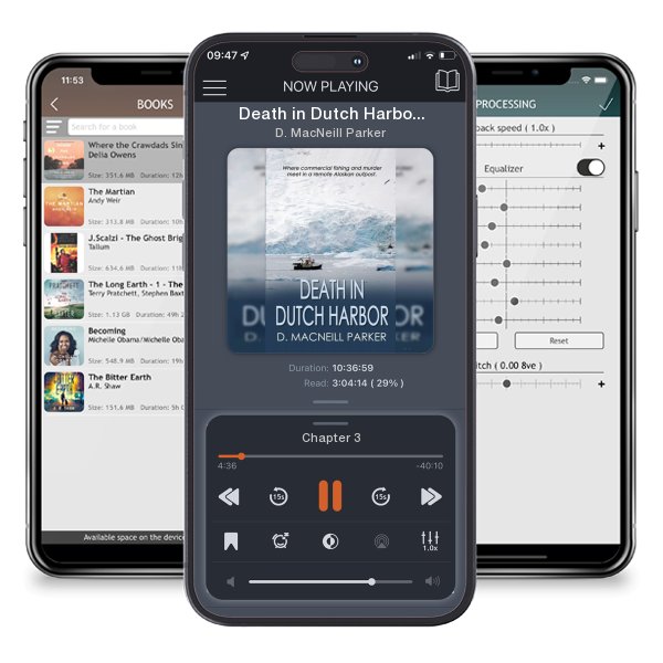 Download fo free audiobook Death in Dutch Harbor by D. MacNeill Parker and listen anywhere on your iOS devices in the ListenBook app.