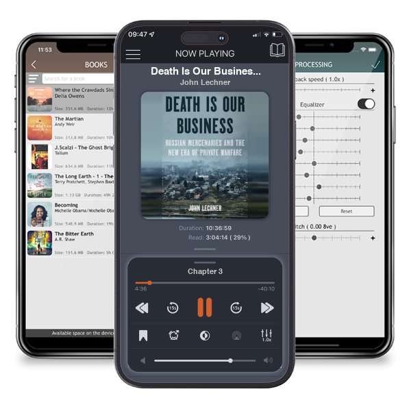 Download fo free audiobook Death Is Our Business by John Lechner and listen anywhere on your iOS devices in the ListenBook app.