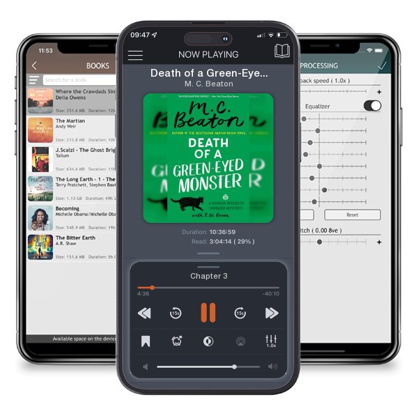 Download fo free audiobook Death of a Green-Eyed Monster by M. C. Beaton and listen anywhere on your iOS devices in the ListenBook app.
