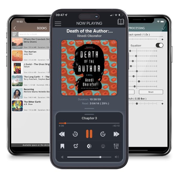 Download fo free audiobook Death of the Author: A Novel by Nnedi Okorafor and listen anywhere on your iOS devices in the ListenBook app.