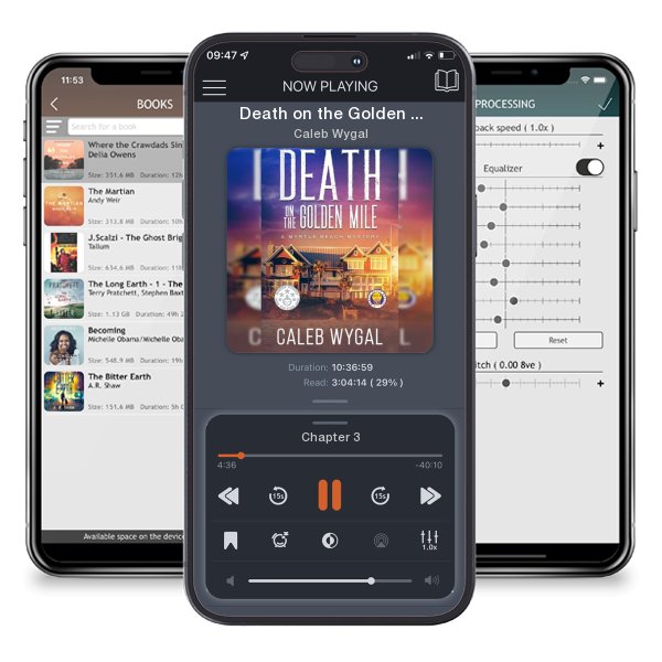 Download fo free audiobook Death on the Golden Mile by Caleb Wygal and listen anywhere on your iOS devices in the ListenBook app.