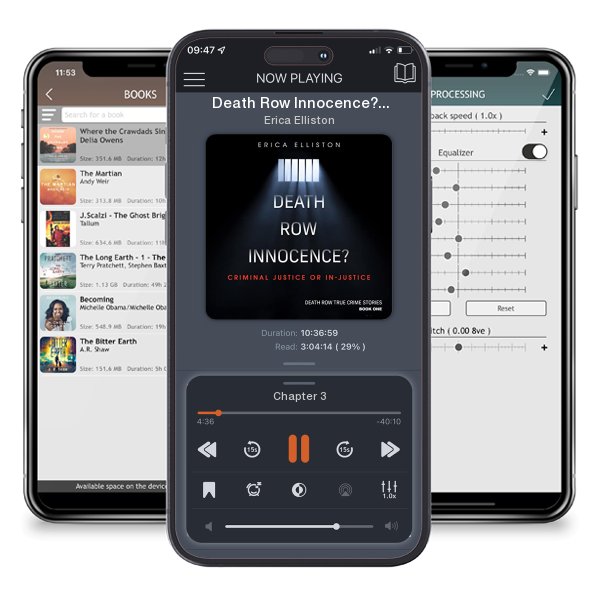 Download fo free audiobook Death Row Innocence?: Criminal Justice or In-Justice by Erica Elliston and listen anywhere on your iOS devices in the ListenBook app.