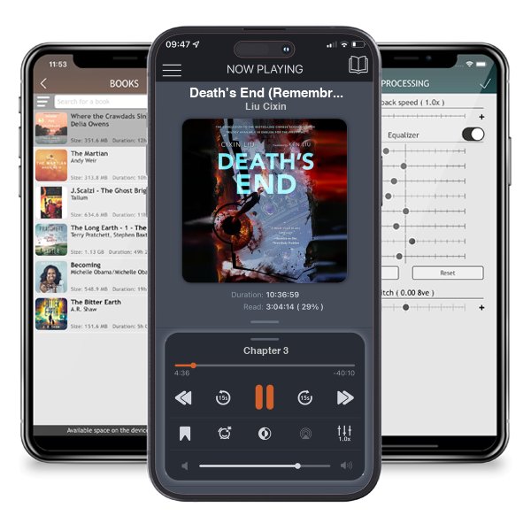 Download fo free audiobook Death\'s End (Remembrance of Earth’s Past, #3) by Liu Cixin and listen anywhere on your iOS devices in the ListenBook app.
