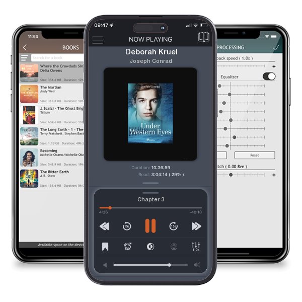 Download fo free audiobook Deborah Kruel by Joseph Conrad and listen anywhere on your iOS devices in the ListenBook app.