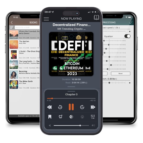 Download fo free audiobook Decentralized Finance 2023 (DeFi) Investing For Beginners to Advance, Cryptocurrencies, Yield Farming, Applications, Exchanges, Dapps, After The Bull by Nft Trending Crypto Art and listen anywhere on your iOS devices in the ListenBook app.