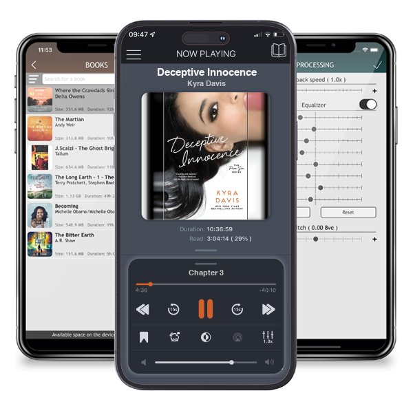 Download fo free audiobook Deceptive Innocence by Kyra Davis and listen anywhere on your iOS devices in the ListenBook app.