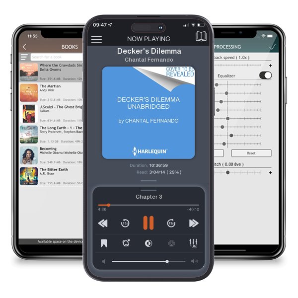 Download fo free audiobook Decker's Dilemma by Chantal Fernando and listen anywhere on your iOS devices in the ListenBook app.