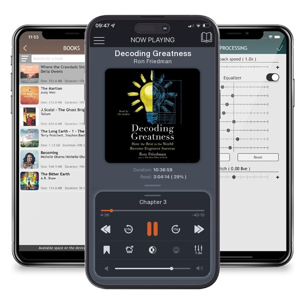 Download fo free audiobook Decoding Greatness by Ron Friedman and listen anywhere on your iOS devices in the ListenBook app.