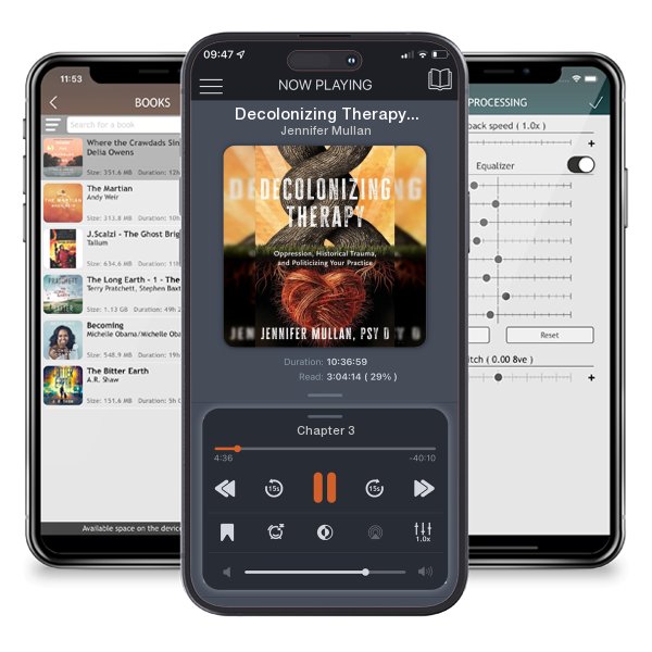 Download fo free audiobook Decolonizing Therapy: Oppression, Historical Trauma, and... by Jennifer Mullan and listen anywhere on your iOS devices in the ListenBook app.