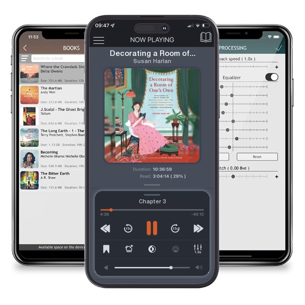 Download fo free audiobook Decorating a Room of One’s Own: Conversations on Interior Design with Miss Havisham, Jane Eyre, Victor Frankenstein, Elizabeth Bennet, Ishmael, and Other Literary Notables by Susan Harlan and listen anywhere on your iOS devices in the ListenBook app.