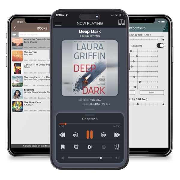 Download fo free audiobook Deep Dark by Laura Griffin and listen anywhere on your iOS devices in the ListenBook app.