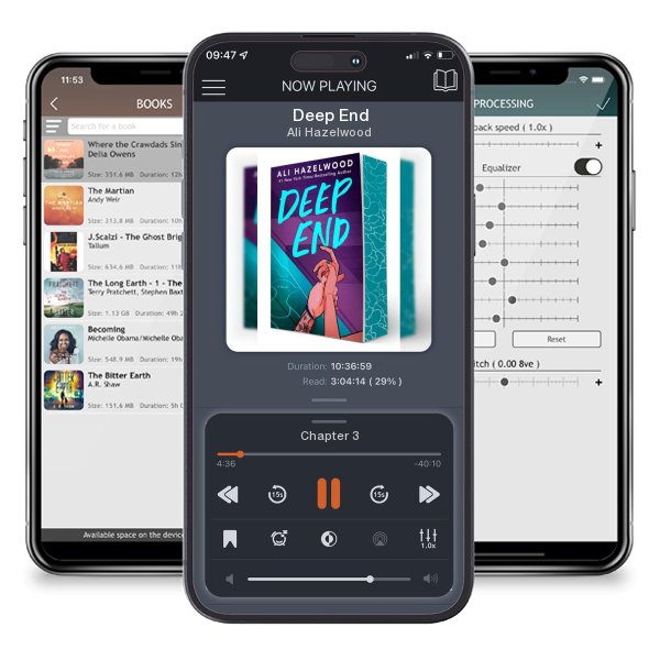 Download fo free audiobook Deep End by Ali Hazelwood and listen anywhere on your iOS devices in the ListenBook app.
