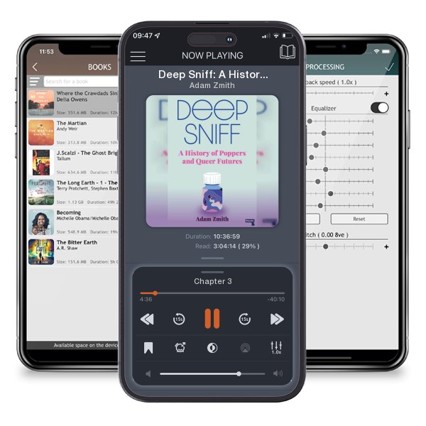 Download fo free audiobook Deep Sniff: A History of Poppers and Queer Futures by Adam Zmith and listen anywhere on your iOS devices in the ListenBook app.