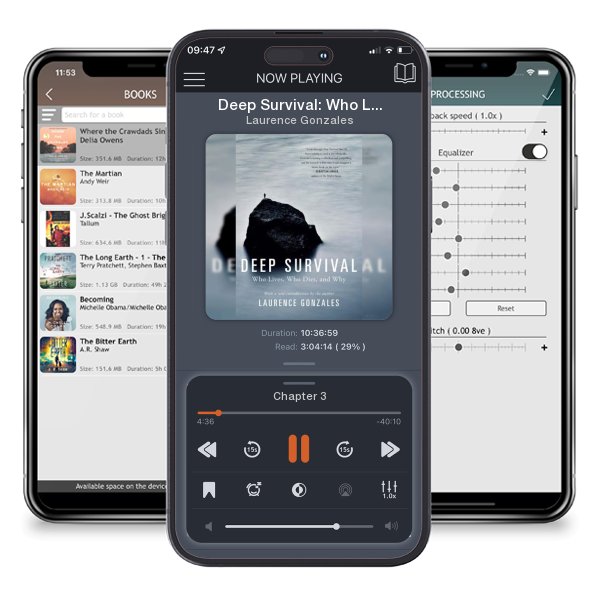Download fo free audiobook Deep Survival: Who Lives, Who Dies, and Why by Laurence Gonzales and listen anywhere on your iOS devices in the ListenBook app.