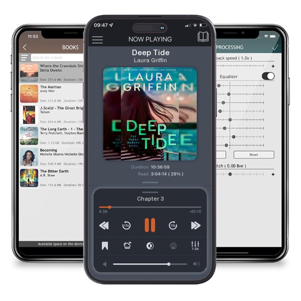 Download fo free audiobook Deep Tide by Laura Griffin and listen anywhere on your iOS devices in the ListenBook app.