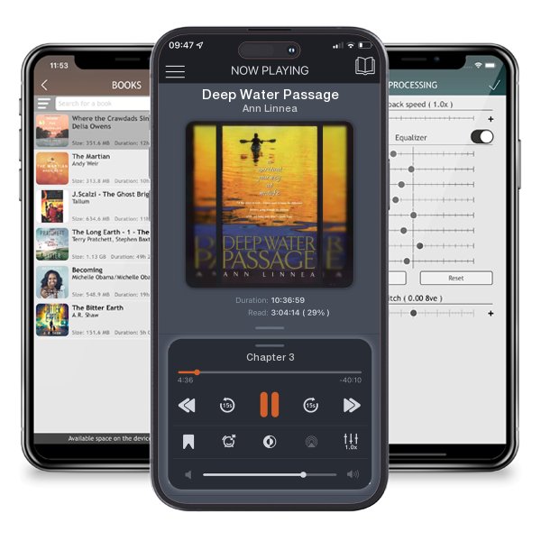 Download fo free audiobook Deep Water Passage by Ann Linnea and listen anywhere on your iOS devices in the ListenBook app.