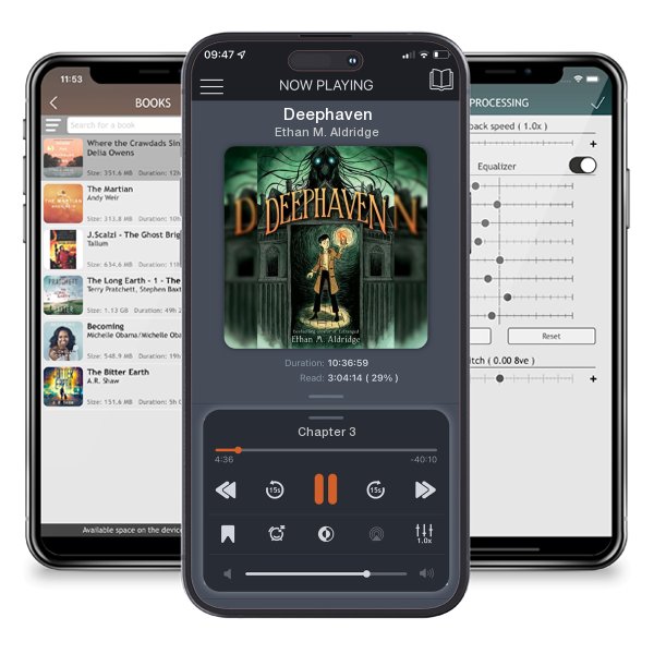 Download fo free audiobook Deephaven by Ethan M. Aldridge and listen anywhere on your iOS devices in the ListenBook app.