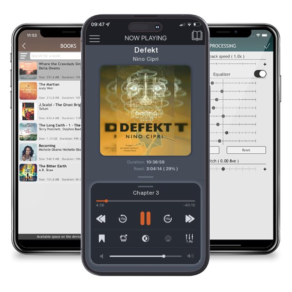 Download fo free audiobook Defekt by Nino Cipri and listen anywhere on your iOS devices in the ListenBook app.